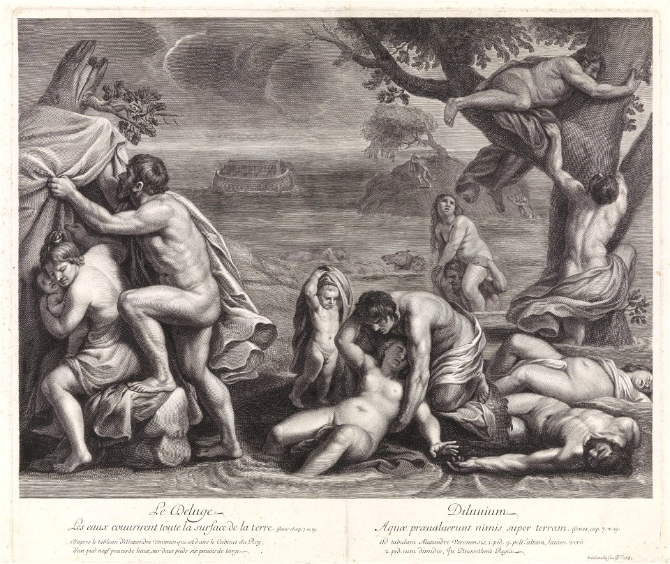 Jan Edelinck - Le déluge