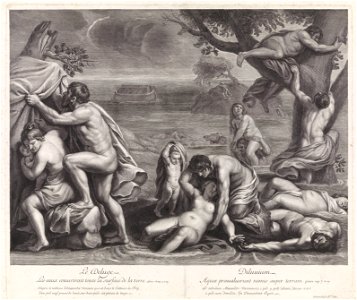 Jan Edelinck - Le déluge