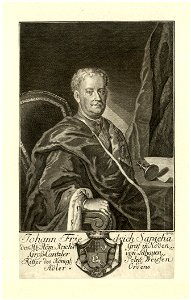 Jan Fryderyk Sapieha. Ян Фрыдэрык Сапега (J. Sysang, 1726-50) (2)
