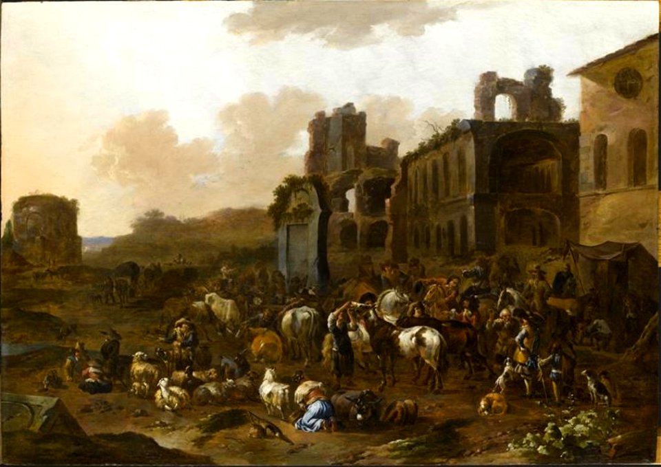 Jan Frans Soolmaker - Cattle Market