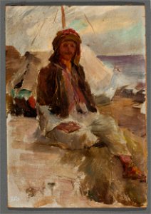 Jan Ciągliński - Tartat – Gurzuf. From the journey to Crimea - MP 1463 MNW - National Museum in Warsaw
