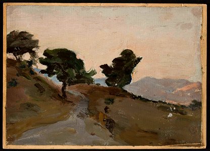 Jan Ciągliński - Olympia. From the journey to Greece - MP 1626 MNW - National Museum in Warsaw