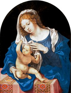 Jan Gossaert - madonna met kind - Mauritshuis