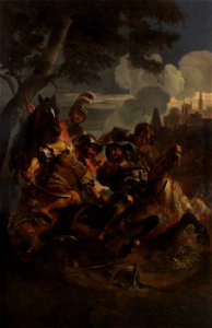 Jan Erasmus Quellinus - Capture of King Francis I at the Battle of Pavia