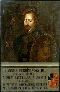 Jan Ferdynand Sapieha. Ян Фэрдынанд Сапега (1709)