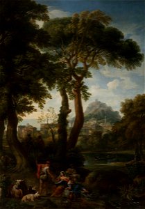 Jan Frans van Bloemen (1662-1749) - Pastoral Landscape - 108901 - National Trust