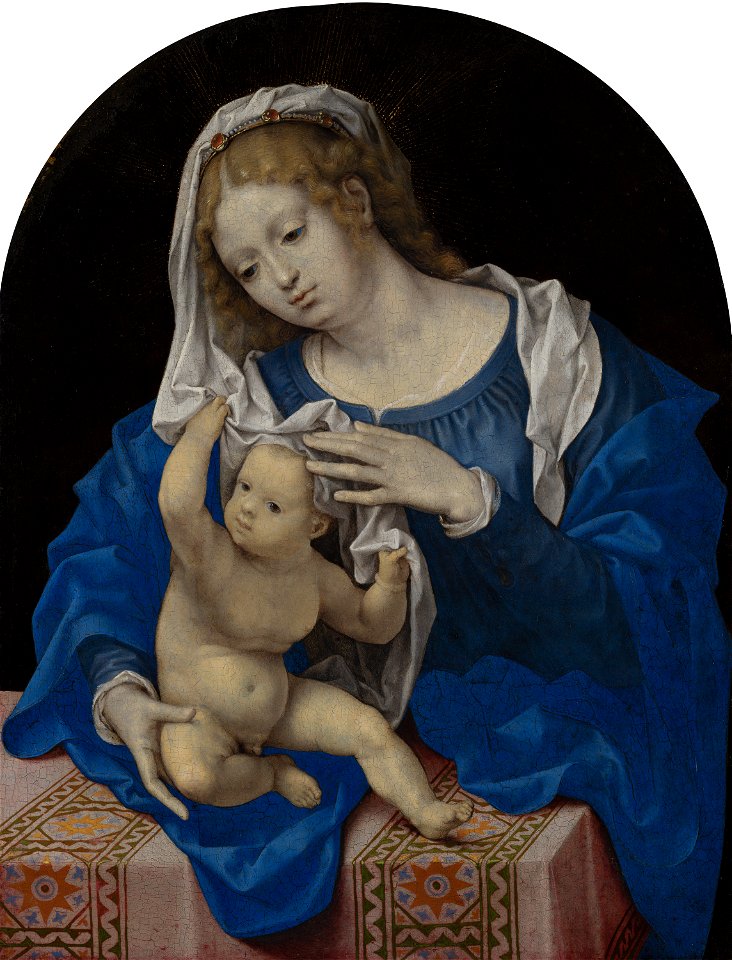 Jan Gossaert - Madonna and Child - 830 - Mauritshuis