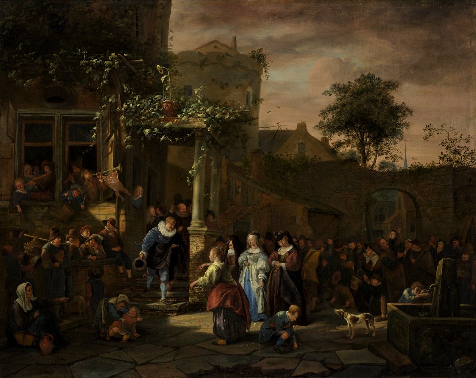 Jan Havicksz. Steen - The Village Wedding - Google Art Project
