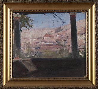 Jan Ciągliński - Summer house of Maria Potocka in Bakhchisaray. From the journey to Crimea - MP 1465 MNW - National Museum in Warsaw