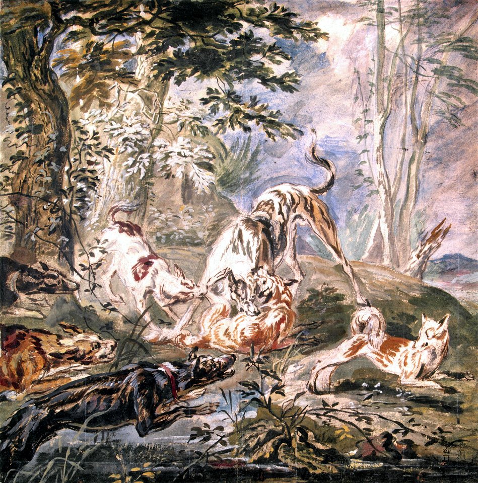 Jan Fyt - Fox Hunt