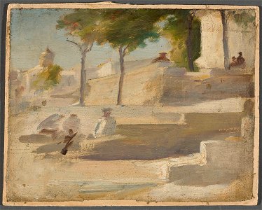 Jan Ciągliński - Study. From the journey to Crimea - MP 1470 MNW - National Museum in Warsaw