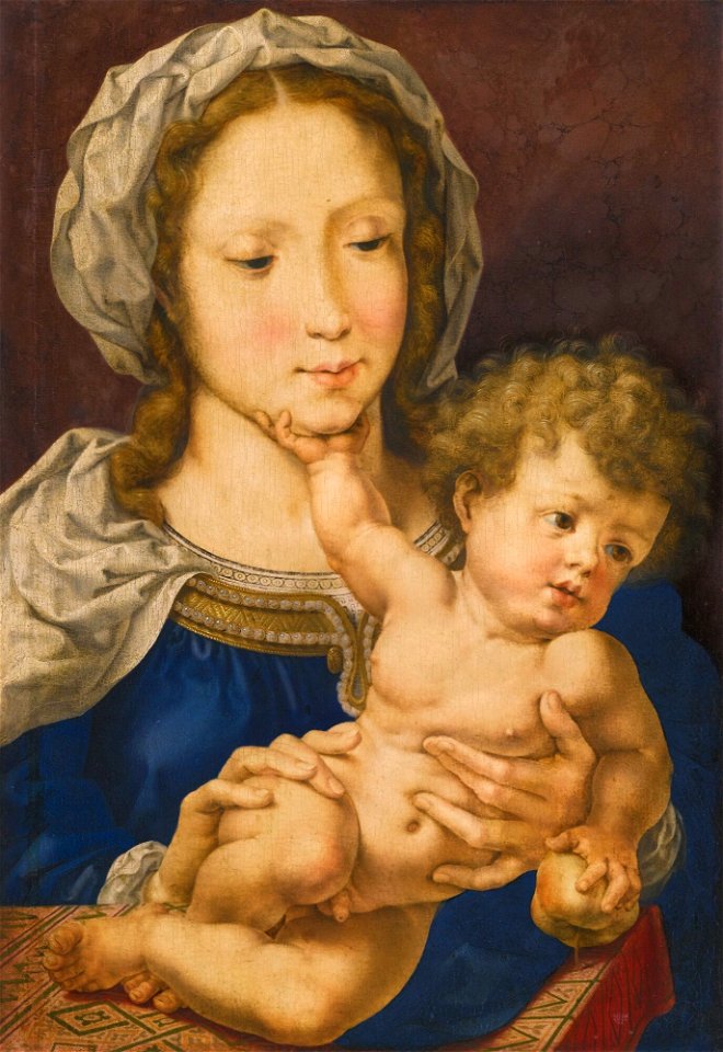 Jan Gossaert, called Mabuse - Virgin and Child - L650 - National Gallery