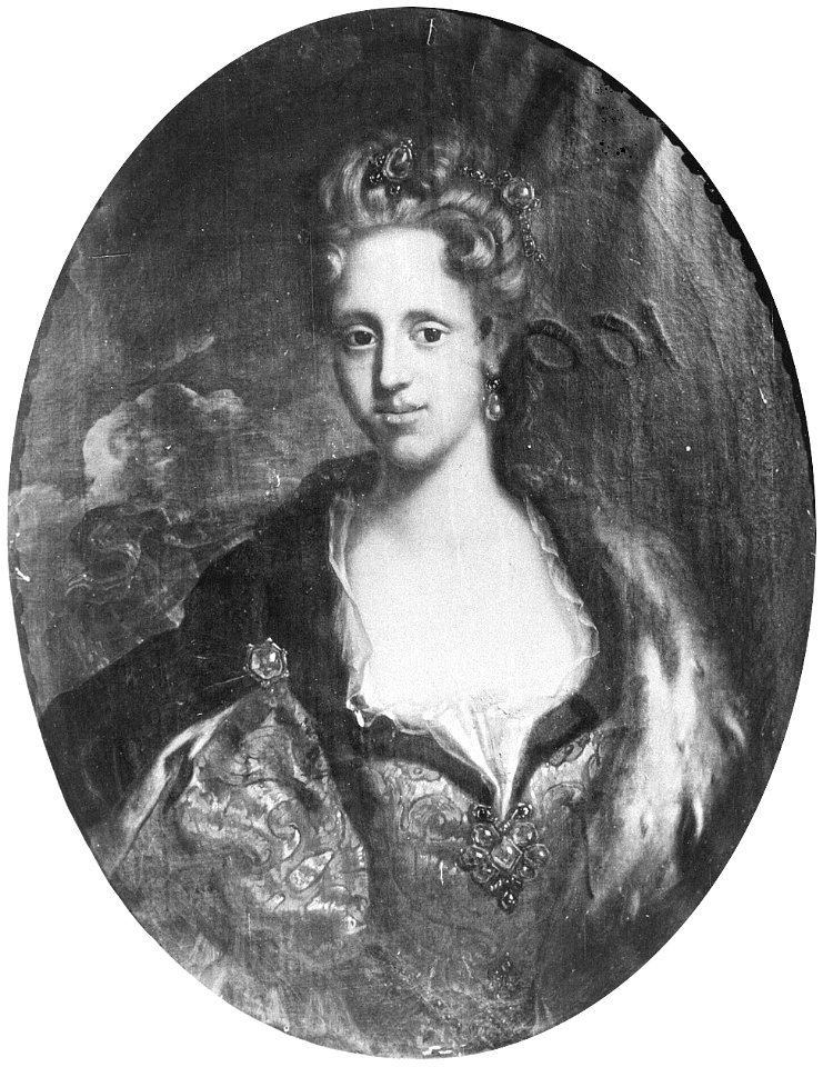 Jan Frans van Douven - Portret Jadwigi Elżbiety Sobieskiej
