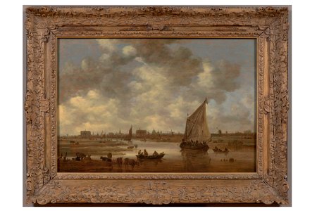 Jan Josefsz. van Goyen - Gezicht op Leiden - 2157 - Amsterdam Museum
