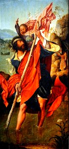 Jan de Beer (Attr) - Saint Christopher