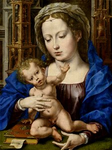Jan Gossaert Madonna mit Kind ca1530