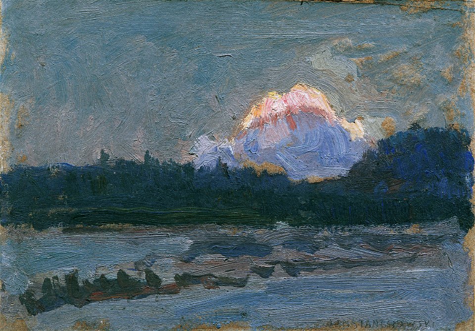 Jan Grzegorz Stanisławski - Abendrot Tatra - 874 - Österreichische Galerie Belvedere