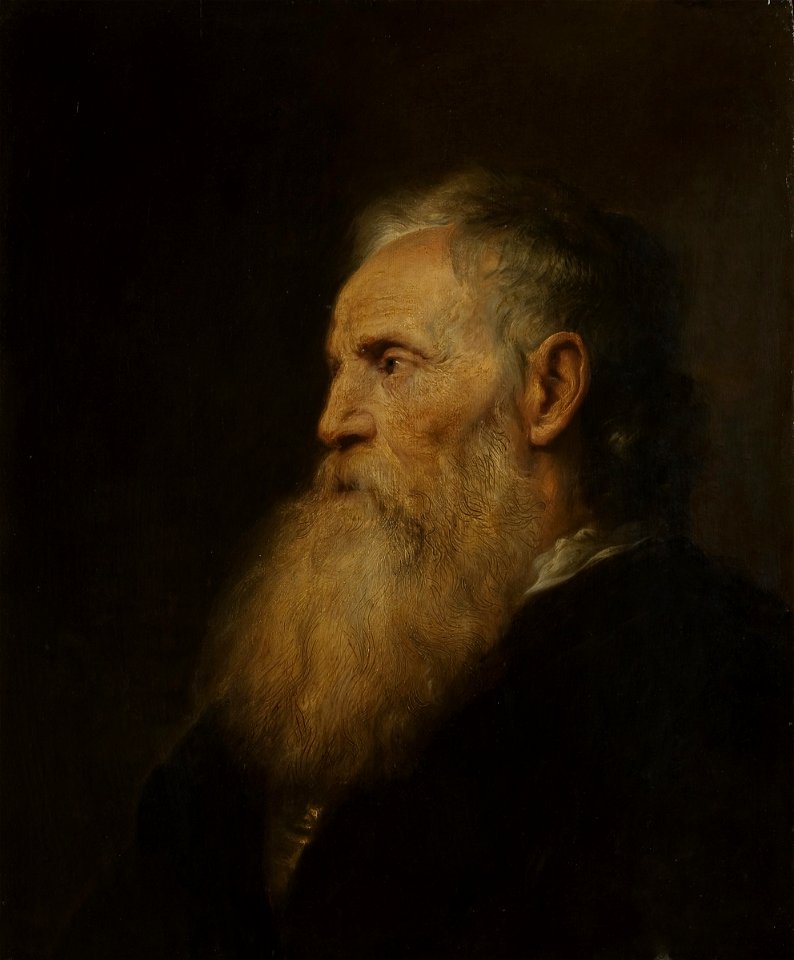 Jan Lievens - Portrait of an Old Man - Hermitage. Free illustration for personal and commercial use.