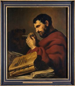 Jan Lievens - Der Evangelist Markus - L 1578 - Bavarian State Painting Collections. Free illustration for personal and commercial use.