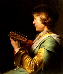 Jan Lievensz - Lute Player - Walters 372493. Free illustration for personal and commercial use.