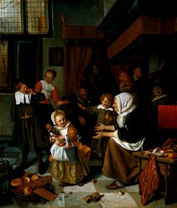 Jan Havicksz. Steen – Het Sint-Nicolaasfeest