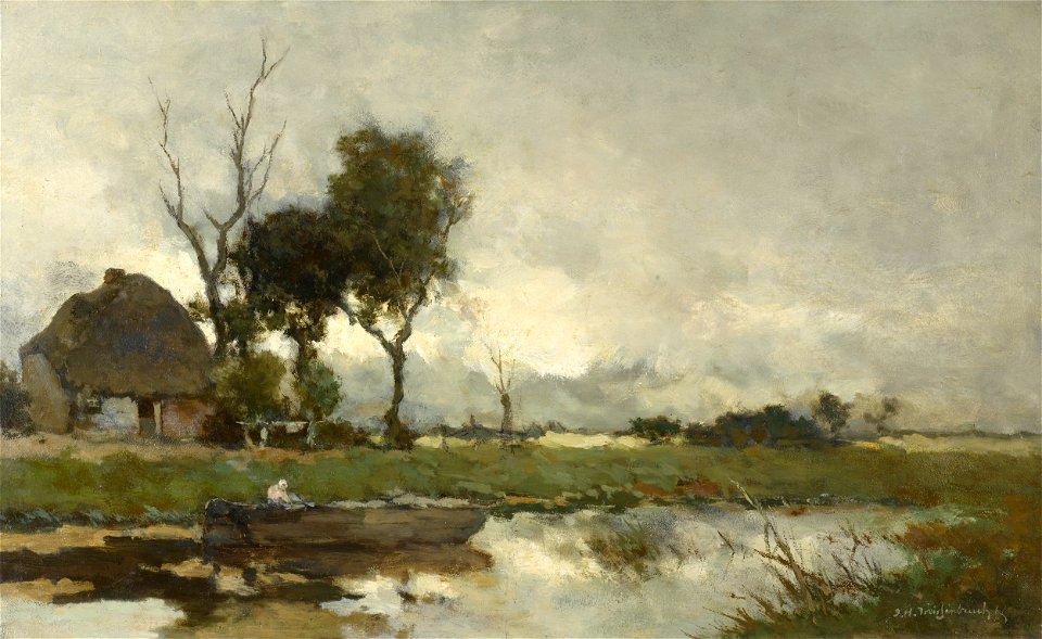 Jan Hendrik Weissenbruch - Herfstlandschap