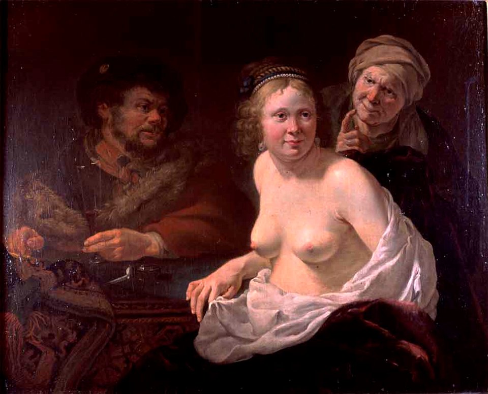 Jan G. van Bronckhorst The procuress