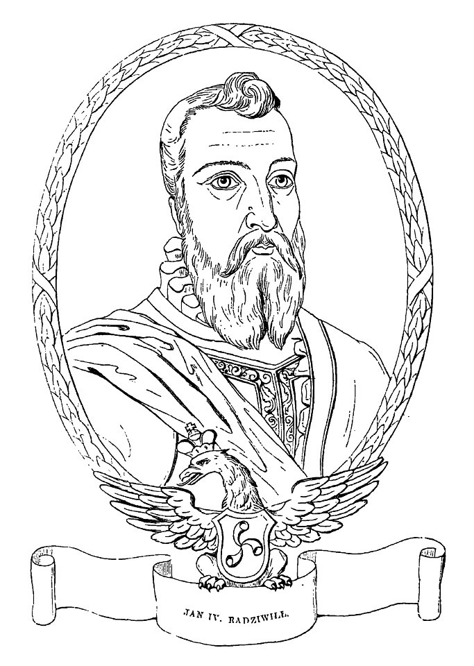Jan IV Radzivił. Ян IV Радзівіл (M. Starkman, 1857)