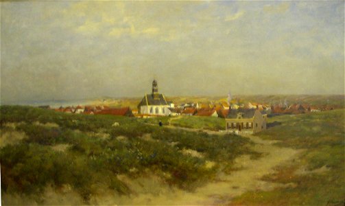 Jan Hillebrand Wijsmuller - Huisjes in de duinen - SA 303 - Amsterdam Museum