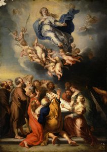 Jan Frans Beschey - Assumption of the Virgin. Free illustration for personal and commercial use.