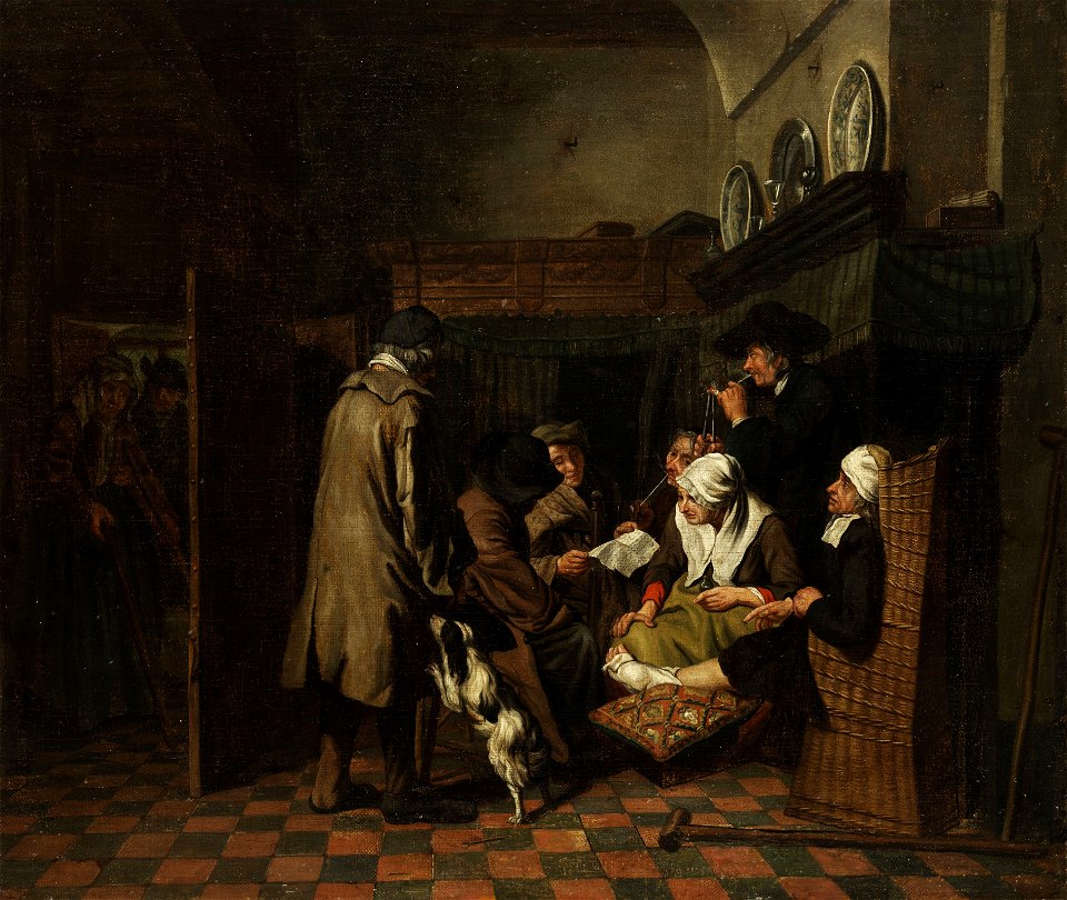 Jan Josef Horemans dJ Verlesung eines Briefes