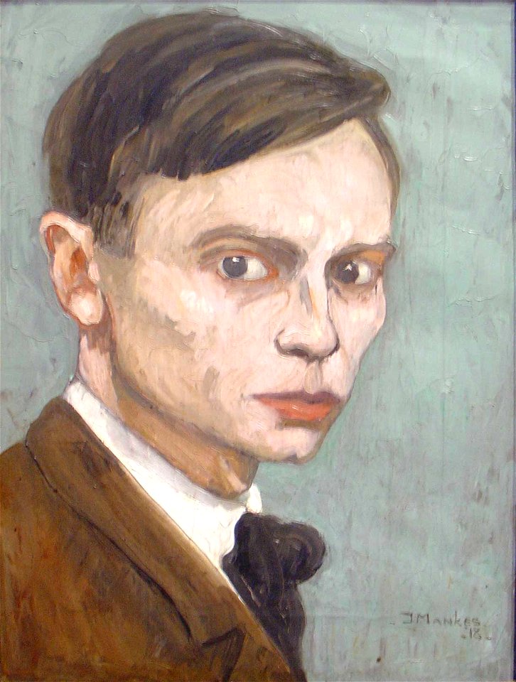 Jan Mankes zelfportret