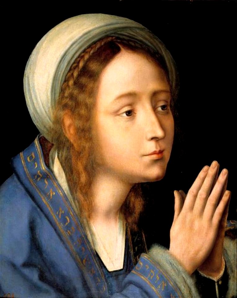 Jan Massijs - Biddende Maria - P001562 - Museo del Prado