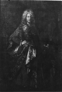 Jan Frans van Douven - Bildnis von Karl III. Philipp, Kurfürst von der Pfalz, in der Ordenstracht des Goldenen Vlieses (1661-1742) - 2503 - Bavarian State Painting Collections