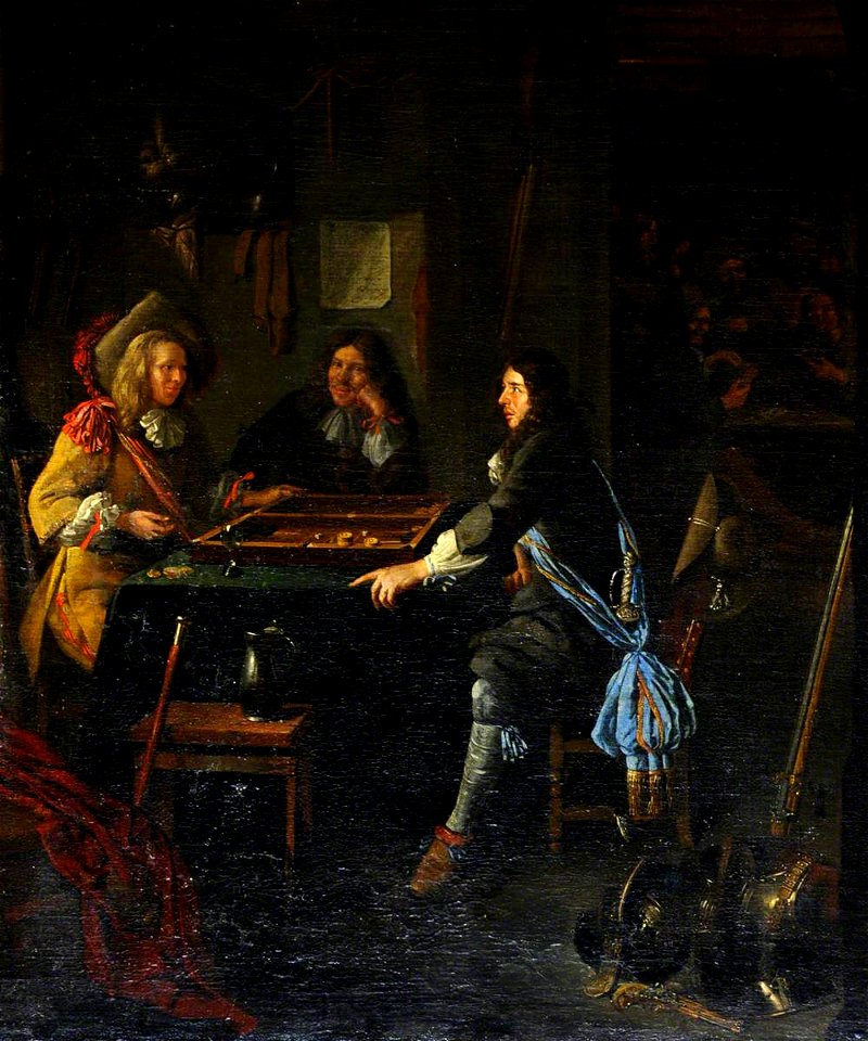 Jan Miense Molenaer (c.1610-1668) (style of) - Tric-Trac Players - 290216 - National Trust