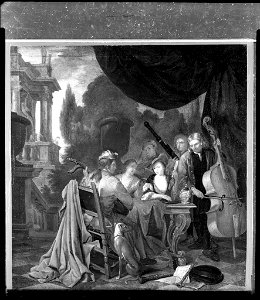 Jan Josef Horemans I - A Musical Party - 1980.11 - Fogg Museum