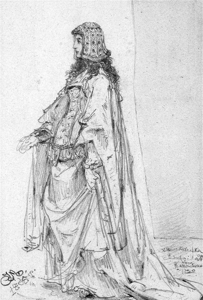 Jan Matejko - Adelajda Heska 1865