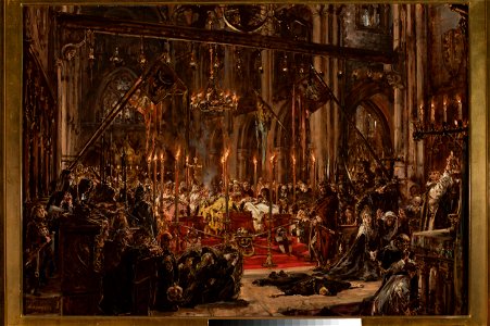 Jan Matejko - Power of Commonwealth at its Zenith, from the series ...