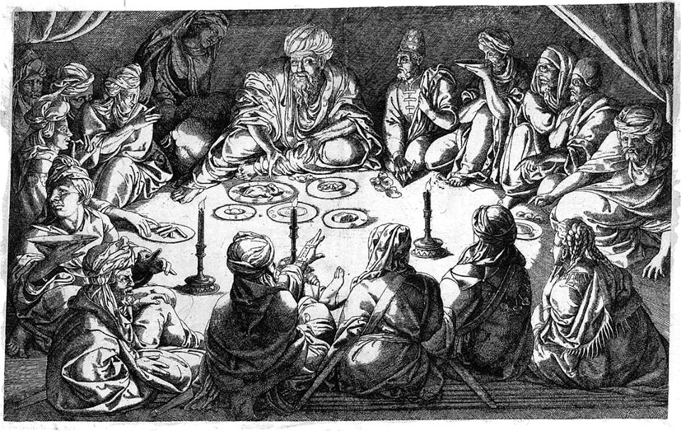 Jan Cornelisz. Vermeyen - Oriental Meal - WGA24715