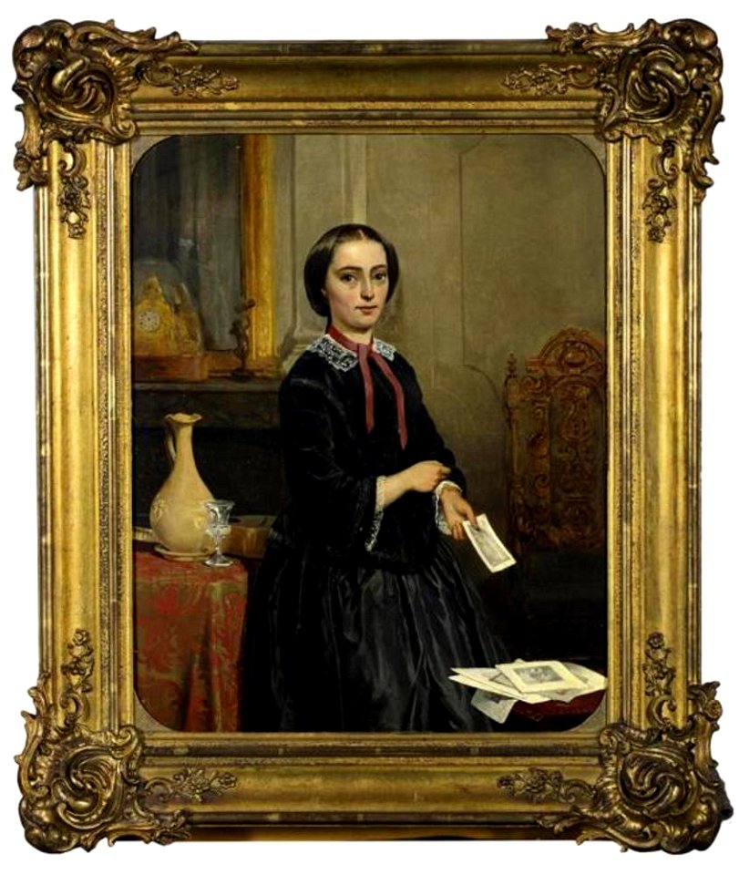 Jan Hindrik Kiewiet de Jonge - Portret van Hilligje Diephuis (1835-1912) - 2016.0039 - Groninger Museum
