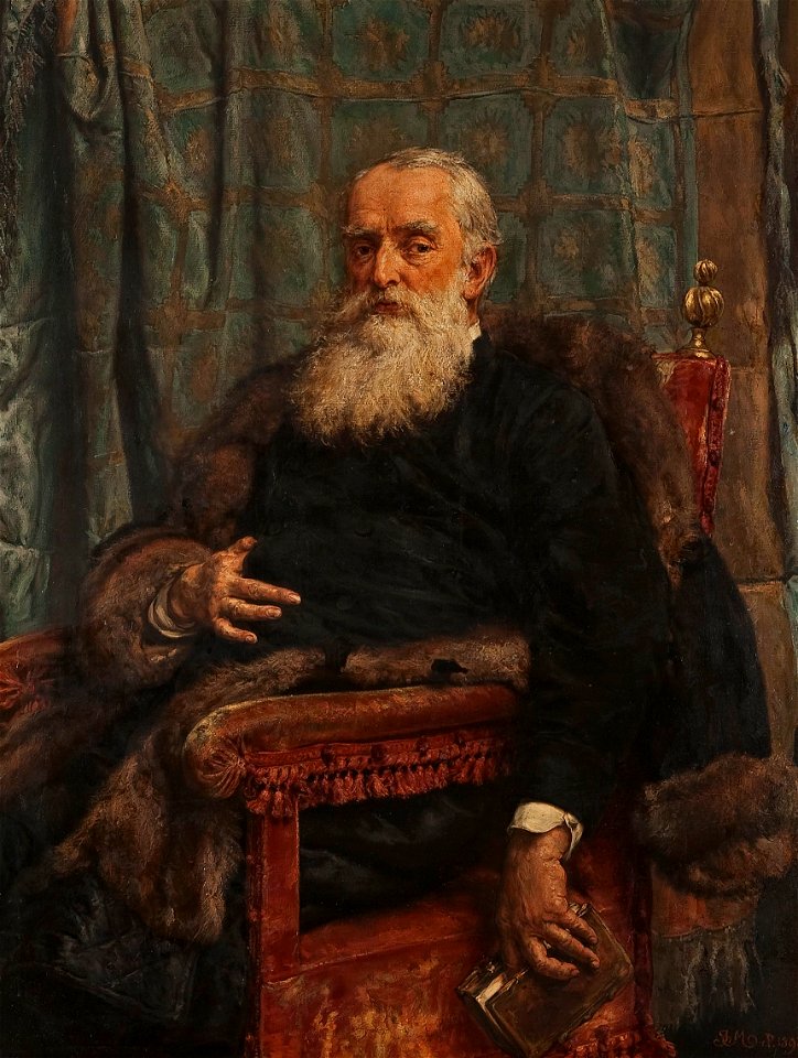 Jan Matejko - Portrait of Henryk Krajewski - MP 435 MNW - National Museum in Warsaw