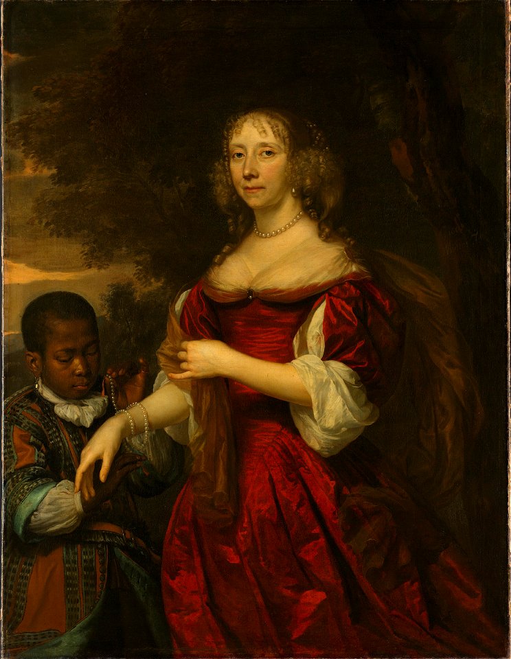 Jan Mijtens - Margaretha van Raephorst (gest. 1690), echtgenote van Cornelis Tromp - 1460 - Amsterdam Museum