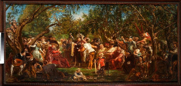 Jan Matejko - The Babin Republic - MP 3013 - National Museum in Warsaw. Free illustration for personal and commercial use.