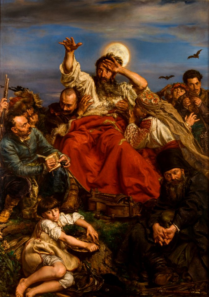 Jan Matejko - Wernyhora - MNK II-a-433 - National Museum Kraków