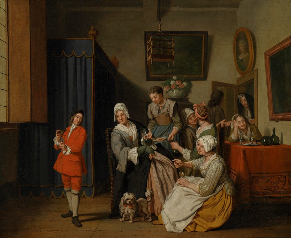 Jan Josef Horemans II Bürgerliches Interieur