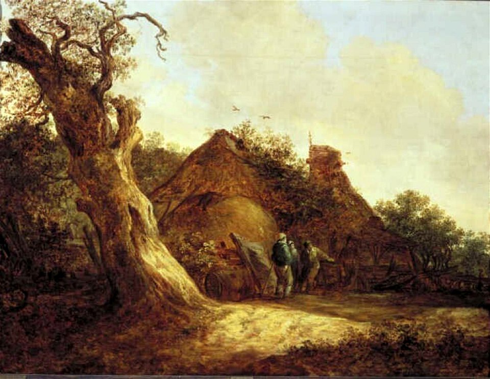 Jan Josefsz. van Goyen - De oude eik - 1247 (OK) - Museum Boijmans Van Beuningen