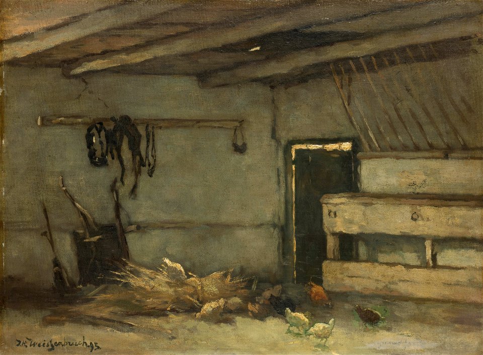 Jan Hendrik Weissenbruch - Stalinterieur