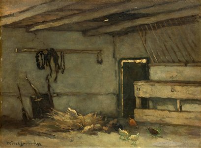 Jan Hendrik Weissenbruch - Stalinterieur