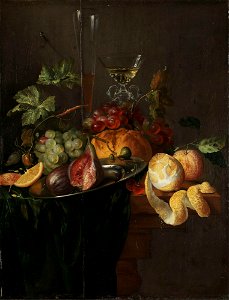 Jan Davidsz. de Heem - Fruit and Wine - NG.M.00042 - National Museum of Art, Architecture and Design