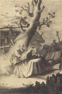 Jan Georg van Vliet Der lesende Eremit c1632-1634